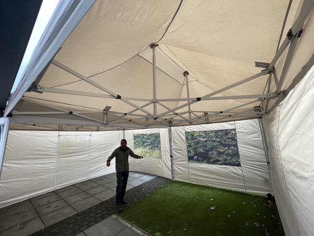 accumuleren Onzeker Medic Easy up Tent 6x4,5 m. incl. zijwanden - Huren in Etten-Leur